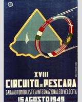 Programme Cover - Circuito di Pescara 1949