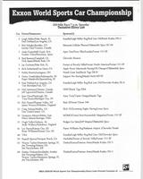 Entry List - Phoenix 2 Hours 1994