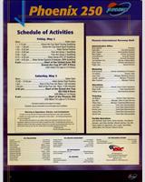 Schedule of Events - 250 mile Phoenix 2003
