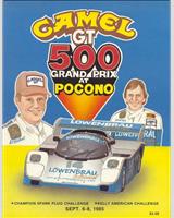 Programme Cover - Pocono 500 Kilometres 1985
