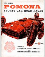 Programme Cover - Pomona [MG] 1957