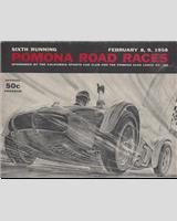 Programme Cover - Preliminary Pomona [Modified 1.5] 1958