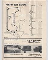 Track Map - Preliminary Pomona [Modified 1.5] 1958