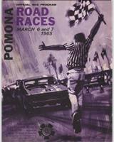 Programme Cover - SCCA Regional Pomona 1965