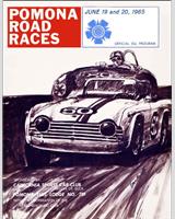 Programme Cover - SCCA Regional Pomona [EP] 1965