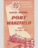 Programme Cover - Port Wakefield 1960
