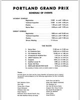 Schedule of Events - ICNSCC Portland [AP+BP+CP+DP+GT] 1963