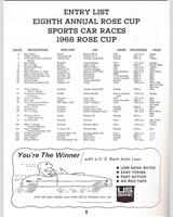 Entry List - ICSCC Portland [BP+CP+DP] 1968