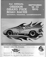 Programme Cover - SCCA Regional Portland [CP+DP+EP+BS] 1970