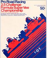 Programme Cover - SCCA National Portland [CSR+CP+DP+EP+BS] 1972