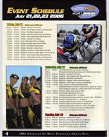 Schedule of Events - American Le Mans Series Portland 2006