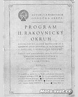 Programme Cover - Rakovník [R] 1951