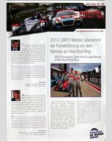 Programme Cover - Red Bull Ring 3 Hours 2013