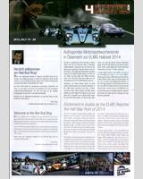 Programme Cover - Red Bull Ring 4 Hours 2014