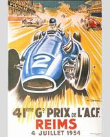 Programme Cover - 12 h Reims 1954