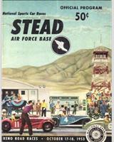 Programme Cover - Reno [MG+Jaguar] 1953
