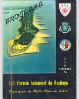 Programme Cover - Circuito da Restinga - Formula Têcê-A 1974