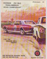 Programme Cover - Trans-Am Riverside 1967