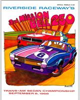Programme Cover - Riverside 250 Miles Trans-Am 1968