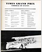 Schedule of Events - Riverside [BSR+CSR+DSR+CS+DS] 1969