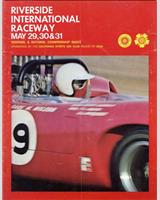 Programme Cover - SCCA National Riverside [CP+DP] 1970