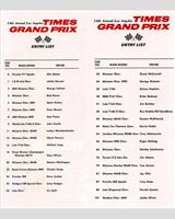 Entry List - Can-Am Riverside 1971