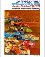 Programme Cover - Can-Am Riverside 1972