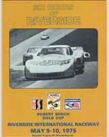Programme Cover - Riverside 6 Hours 1975