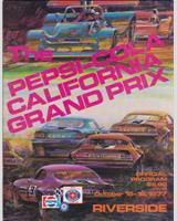 Programme Cover - Can-Am Riverside 1977