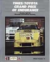 Programme Cover - Riverside 6 Hours 1982