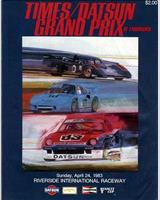 Programme Cover - Riverside 6 Hours 1983