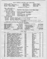 Schedule of Events - SCCA National Road America - Classes CP, DP and EP 1957