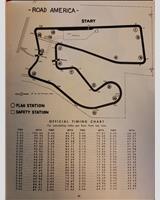 Track Map - Road America 500 Miles 1957