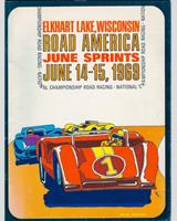 Programme Cover - SCCA National Road America [ASR+BSR] 1969