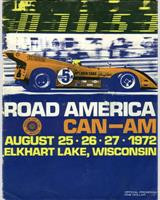 Programme Cover - Can-Am Road America 1972
