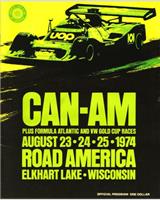 Programme Cover - Can-Am Road America 1974