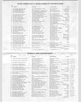 Entry List - Trans-Am Road America 1975