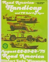 Programme Cover - Road America Handicap 1975
