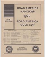 Schedule of Events - Road America Handicap 1975
