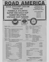 Schedule of Events - Trans-Am Road America 1979