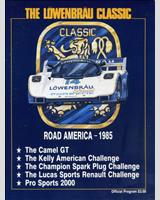 Programme Cover - Road America 500 Miles 1985