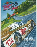 Programme Cover - Road America 500 Kilometres 1989