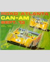 Programme Cover - Can-Am Road Atlanta 1970