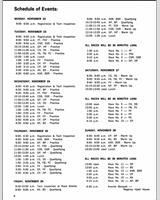 Schedule of Events - American Road Race of Champions - Classs CP 1971