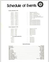 Schedule of Events - SCCA National Road Atlanta - Classes: ASR+BSR+AP+BP+CP+AS 1972