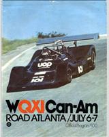 Programme Cover - Can-Am Road Atlanta 1974