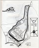 Track Map - Can-Am Road Atlanta 1974