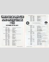 Schedule of Events - American Road Race of Champions - Class AP 1977