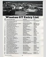 Entry List - Road Atlanta 100 Miles 1979