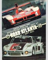 Programme Cover - Road Atlanta 50 Miles Heat 1 1980